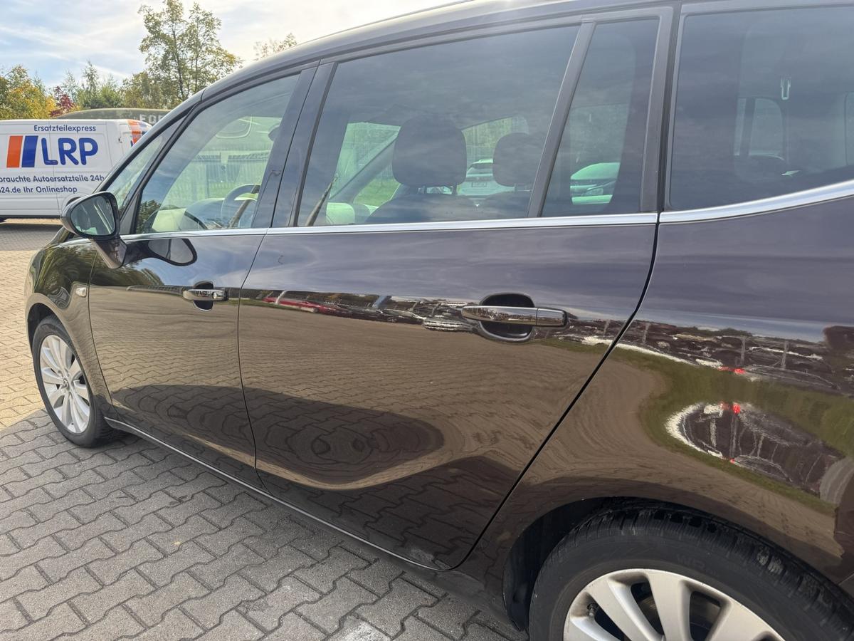 Opel Zafira C Tourer original T&uuml;r hinten links Z41C Mahagonibraun Rohbau Bj.2015